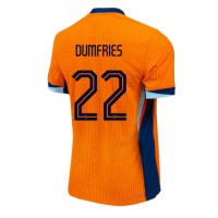 Maglie da calcio Olanda Denzel Dumfries #22 Prima Maglia Europei 2024 Manica Corta